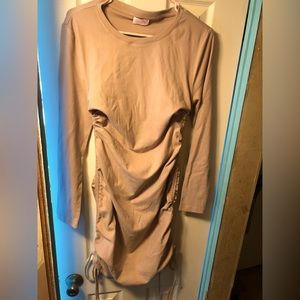 Pink Lily Singed Dress